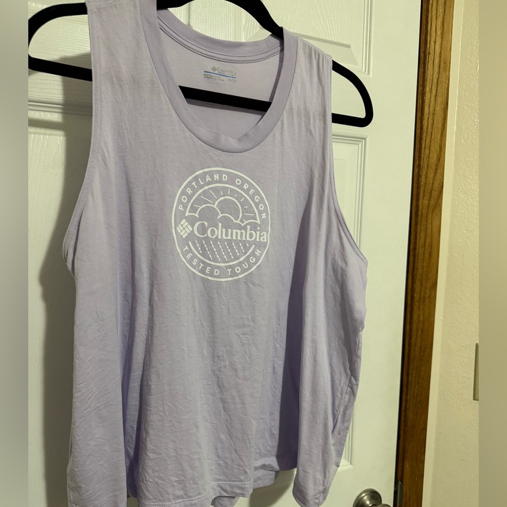 Columbia Women's Light Purple Tank Top